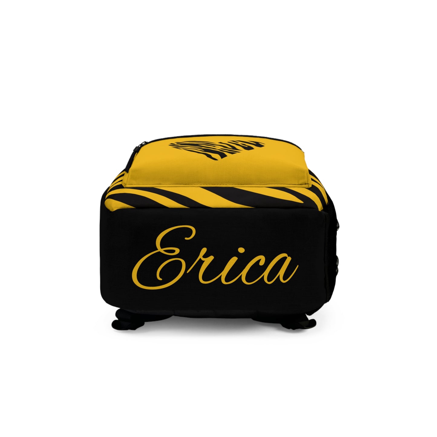 Zebra Print Bookbag-Backpack (Customizable)