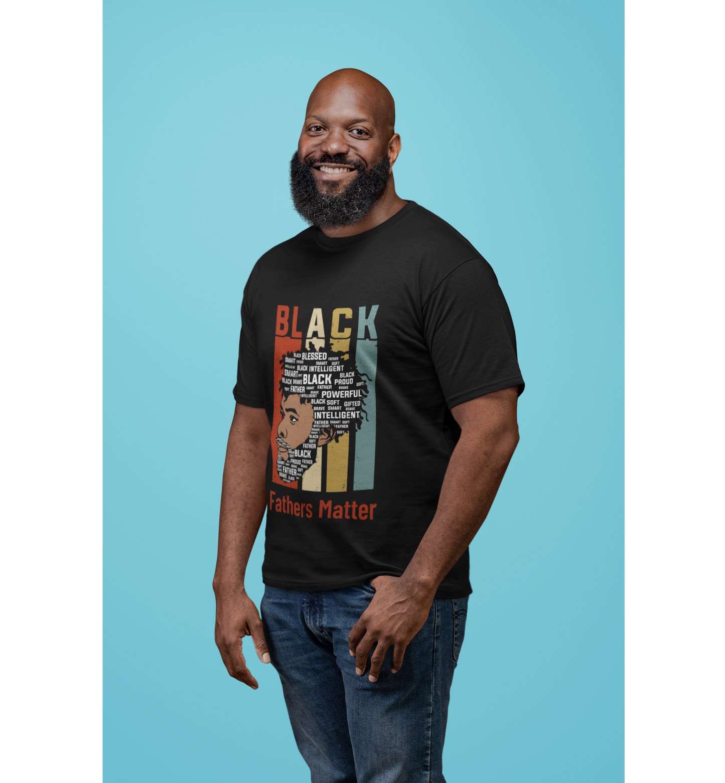 Black Fathers Matter - Father's Day T-shirt