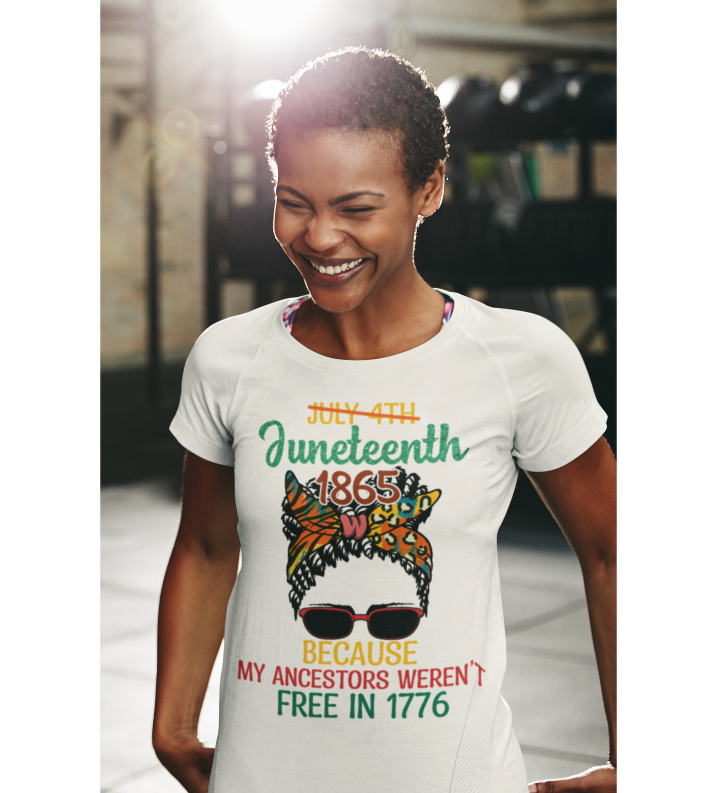Juneteenth - Because My Ancestors Weren't Free Tshirt
