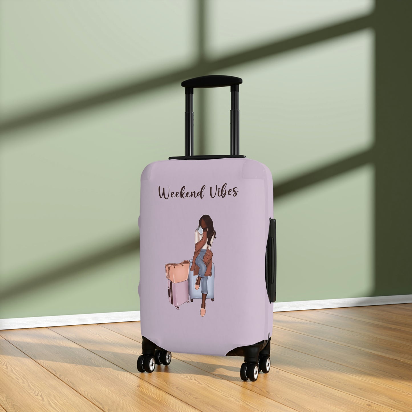 Weekend Vibes Luggage Cover