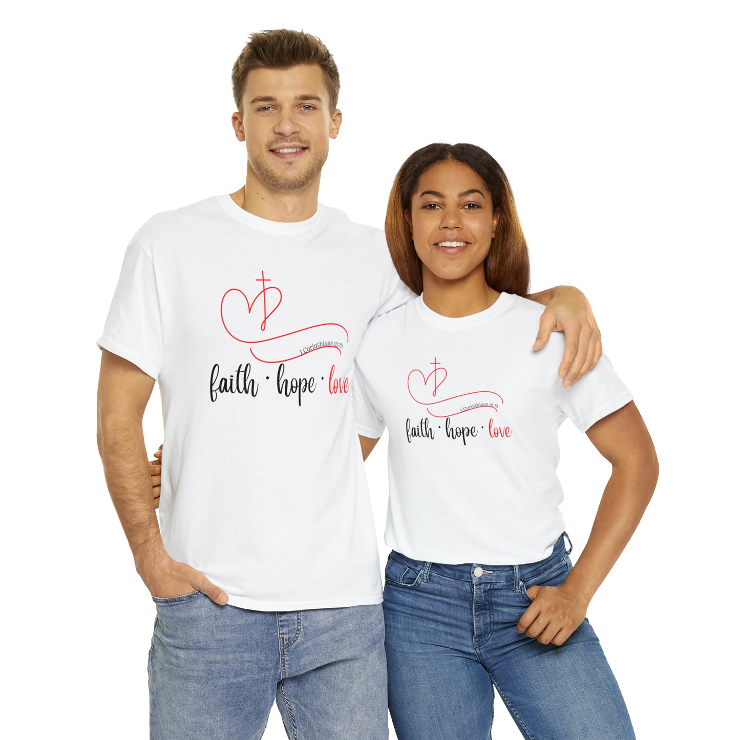 Faith Hope Love I Cor. Tshirt