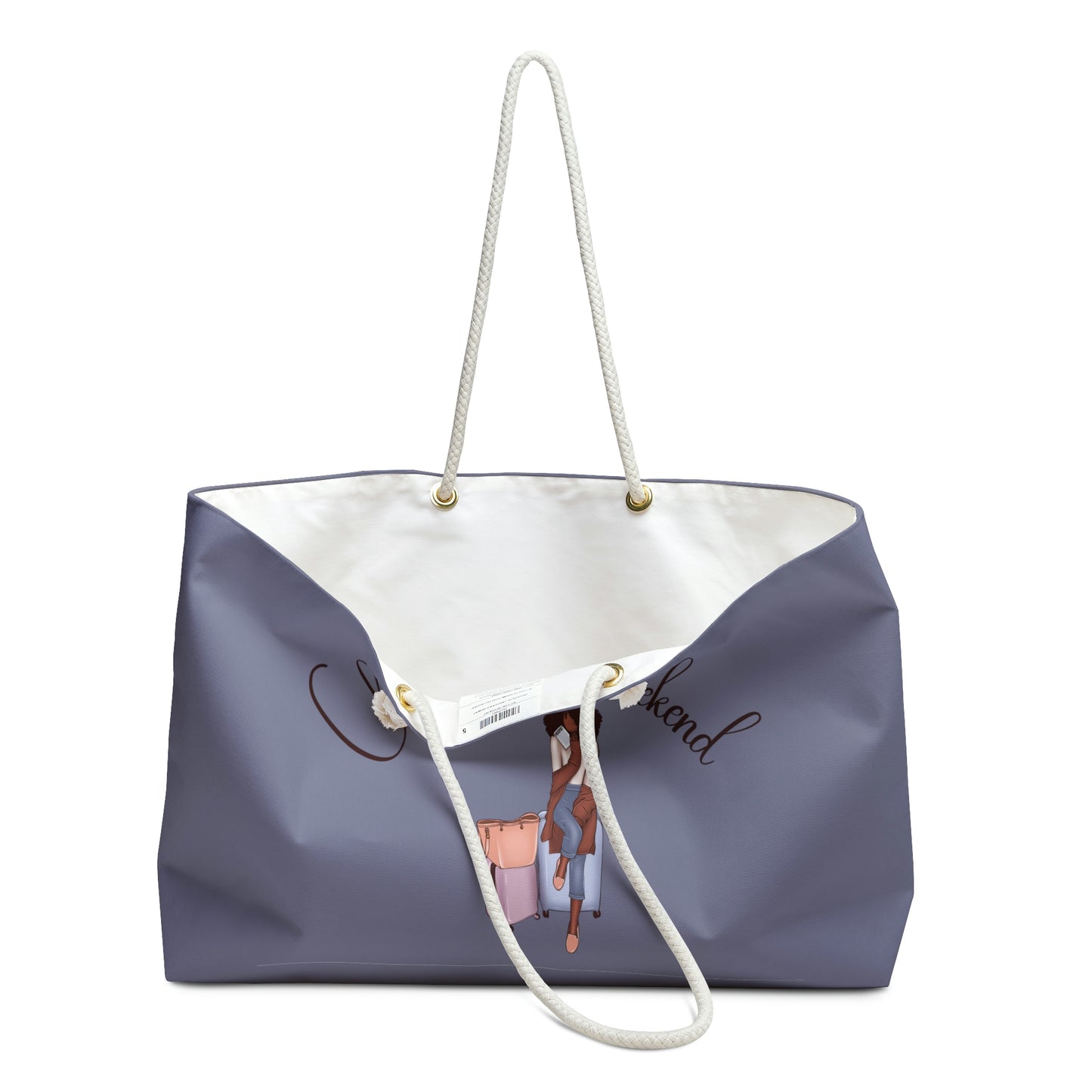 Cheers to the Weekend Tote and Travel Bag