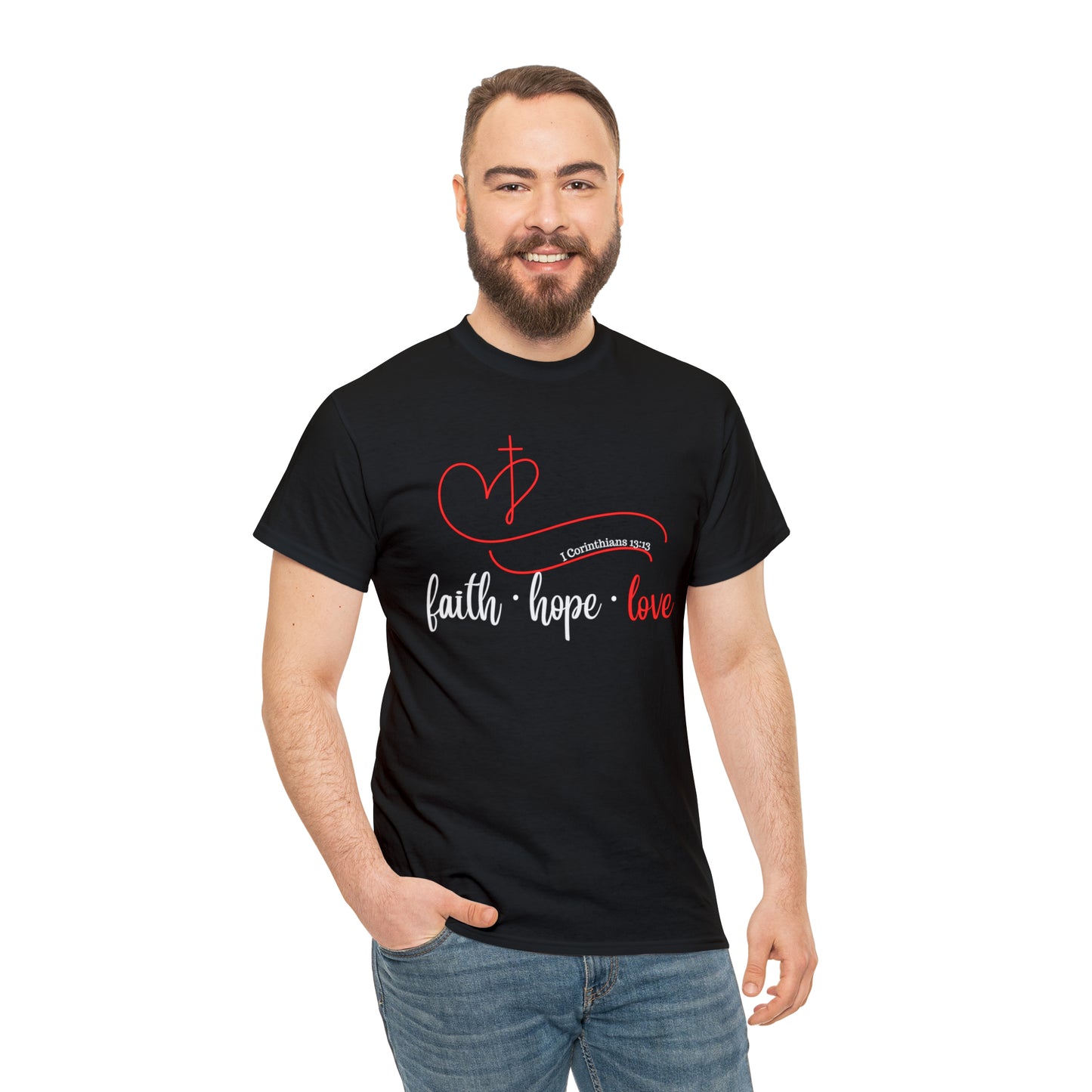 Faith Hope Love I Cor. Tshirt