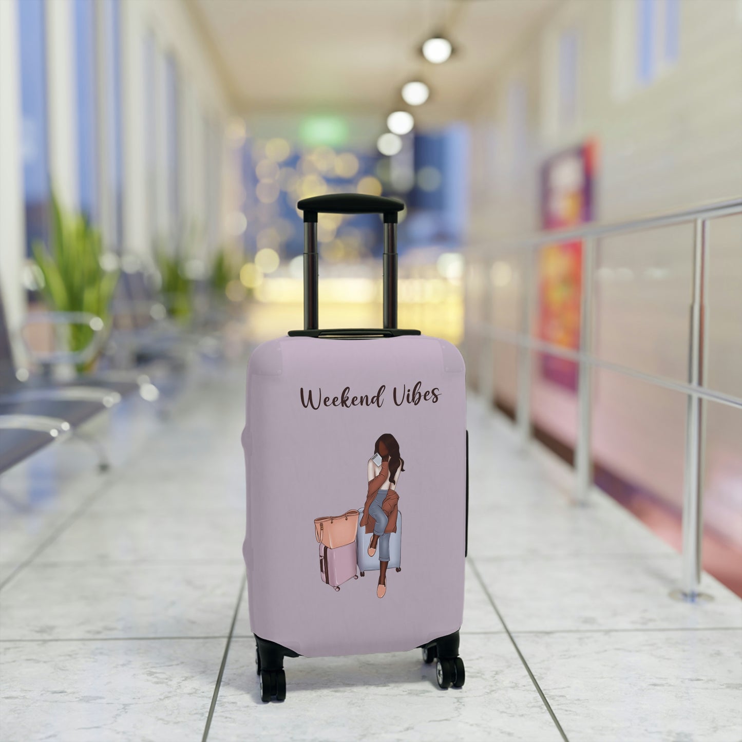 Weekend Vibes Luggage Cover