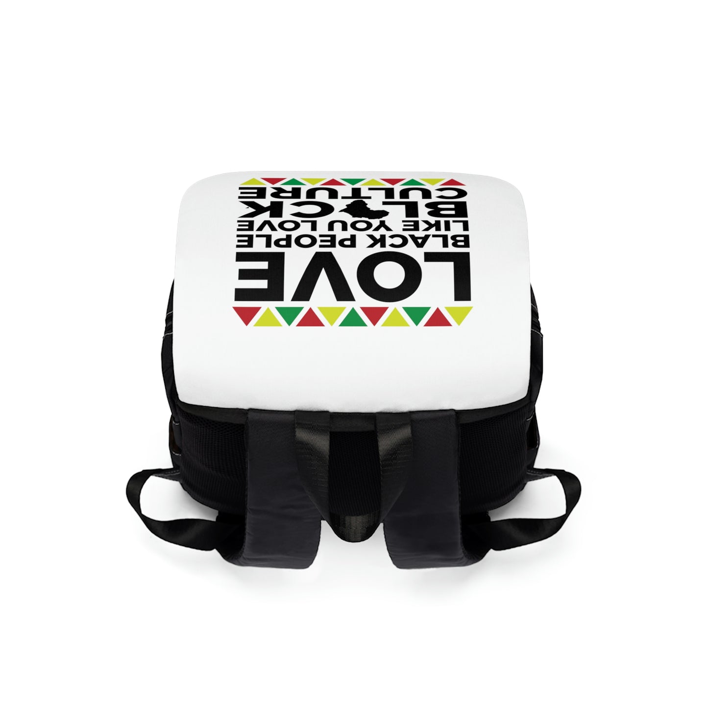 Love Black People💚 Love Black Culture💛 Shoulder Backpack💓