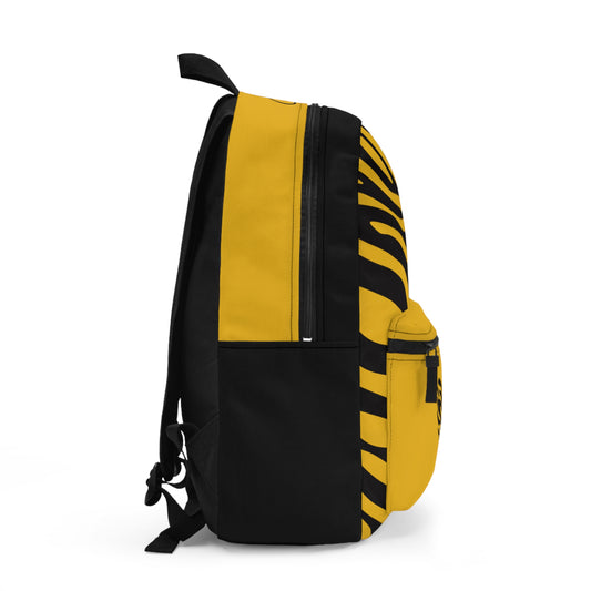 Zebra Print Bookbag-Backpack (Customizable)