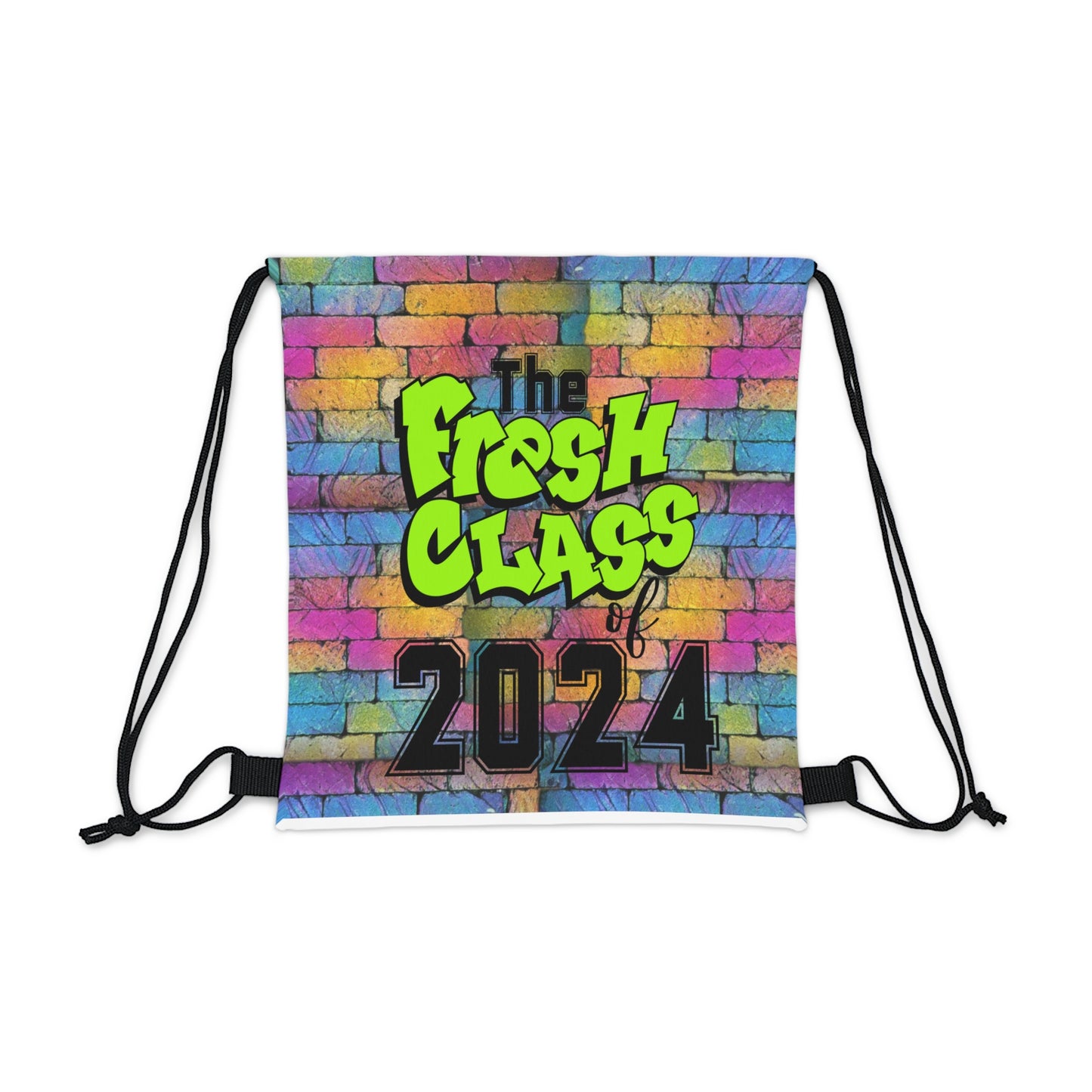 Fresh Class of 2024 Drawstring Bag