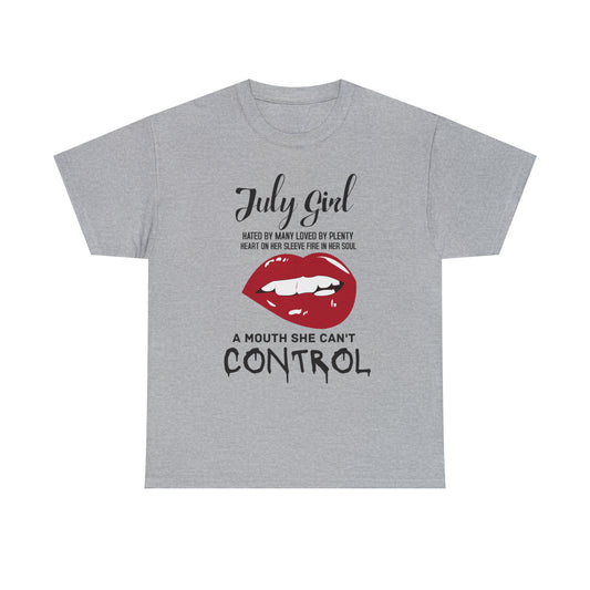 July Girl Birthday T-shirt