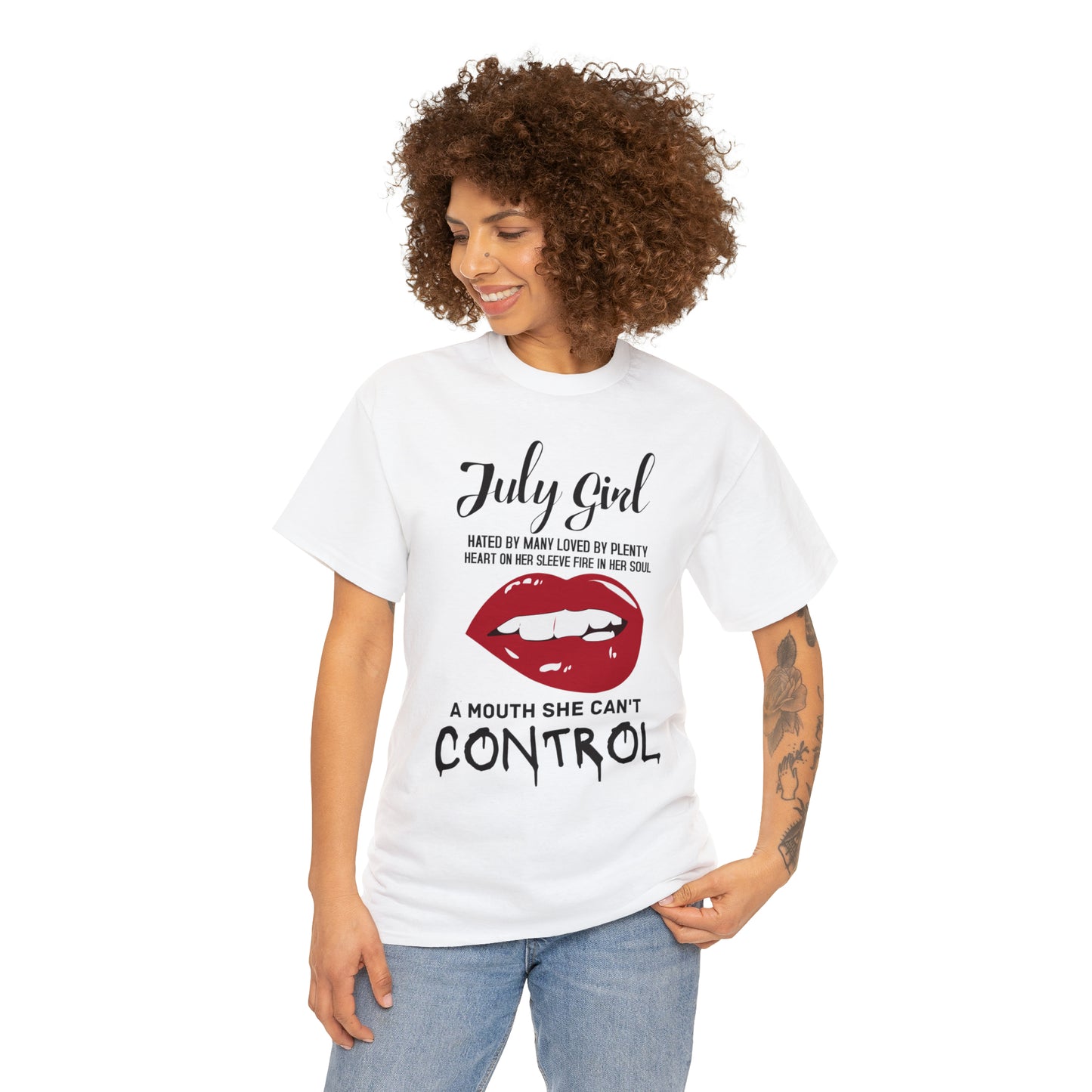 July Girl Birthday T-shirt