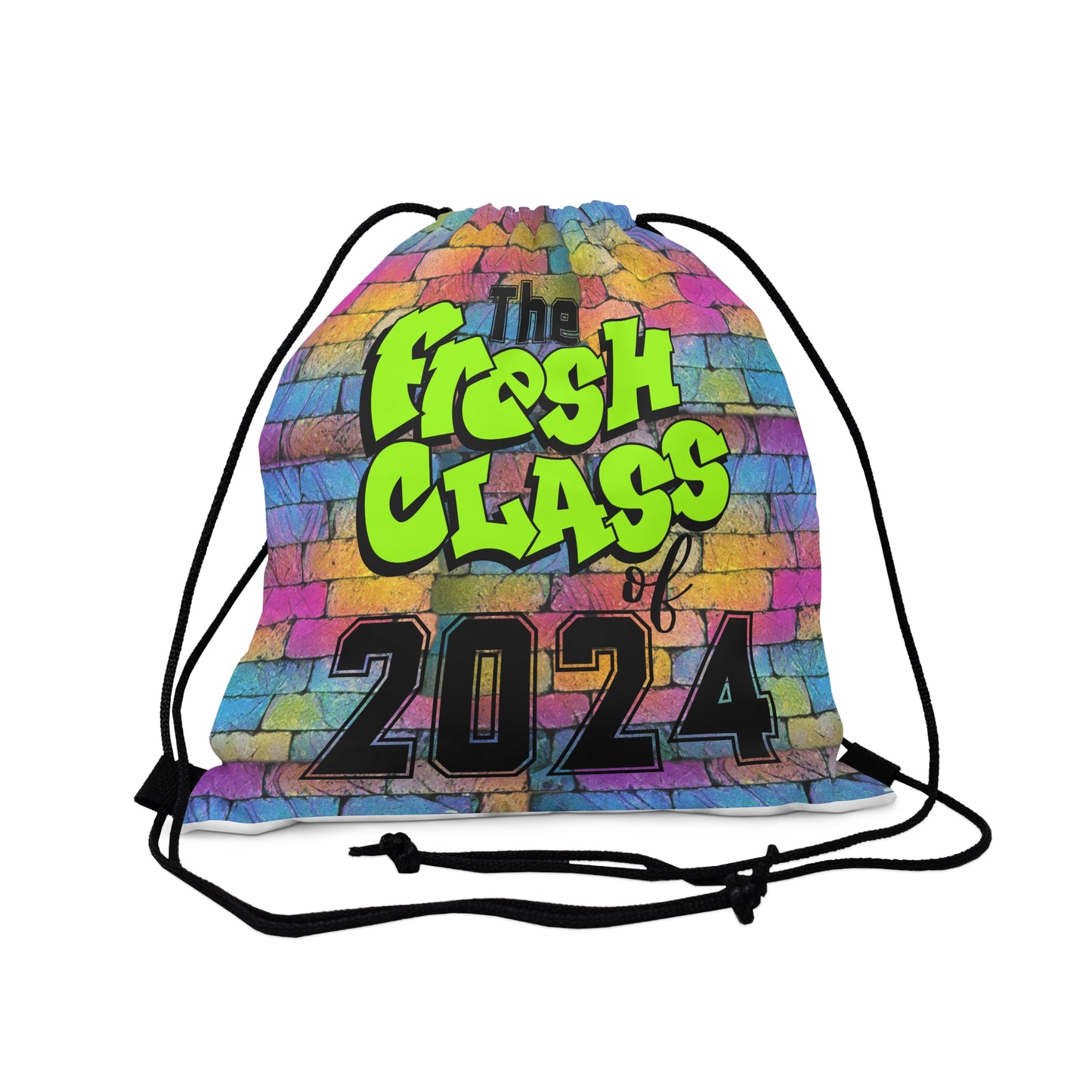 Fresh Class of 2024 Drawstring Bag