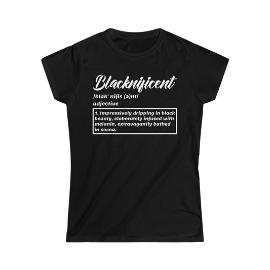 Blacknificent Softstyle Tee