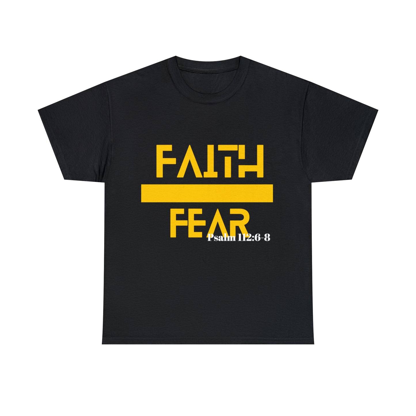 Faith Over Fear - Unisex Heavy Cotton Tee