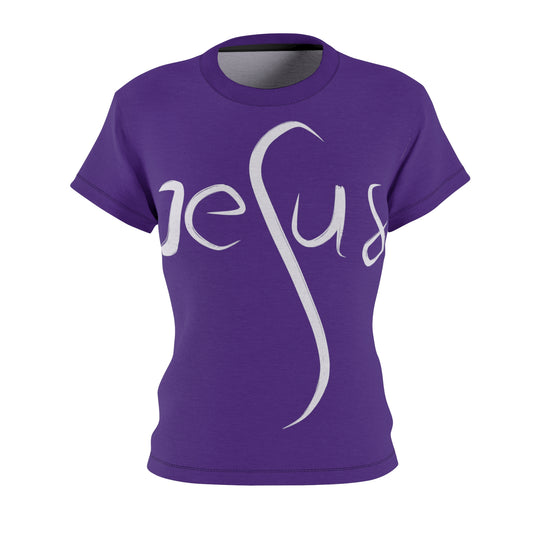 Jesus (is all) T-shirt - Purple